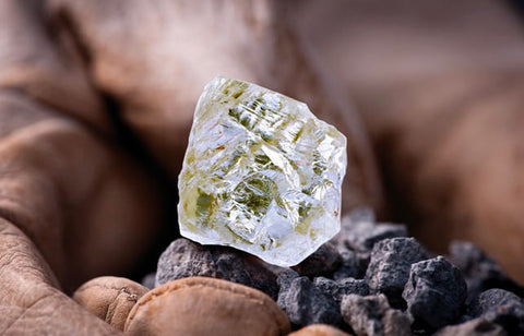 Calico - Uncut Mined Diamond