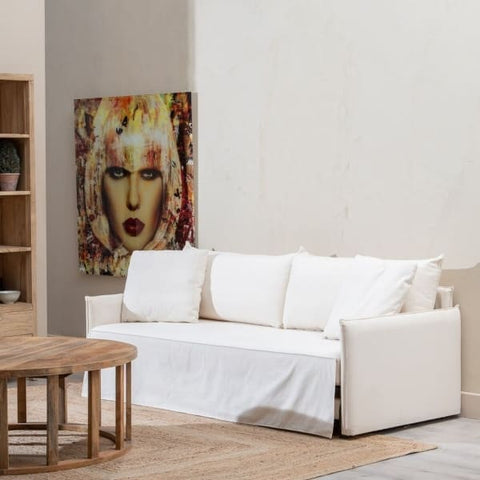 Minimalist designer convertible sofa