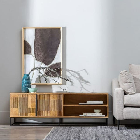 Mueble para TV de madera maciza