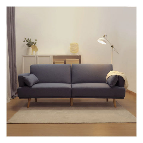 Blue Convertible Sofa