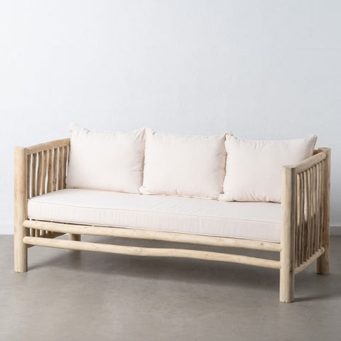 test the Bali Design Sofa in Natural Wood
