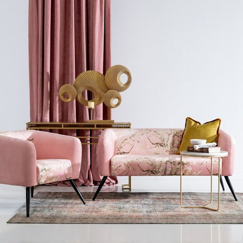 Pink Shabby Chic Sofa