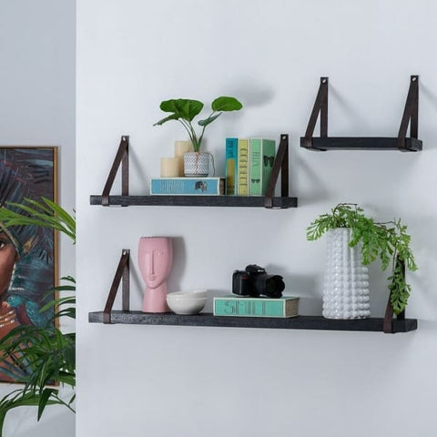 Hanging shelves for small spaces