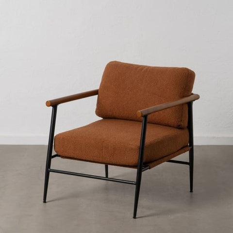 Reading armchair with armrests