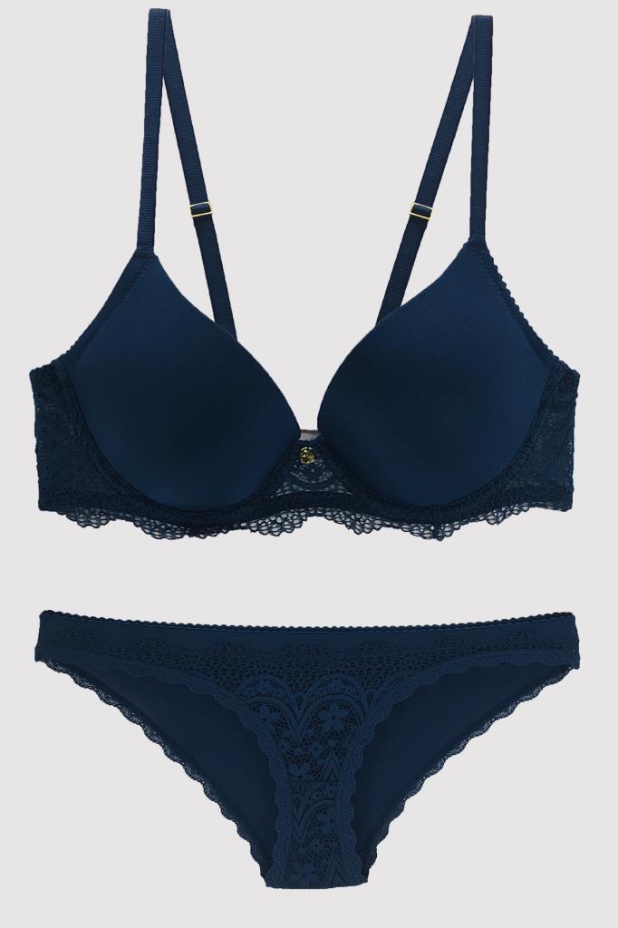 Pierre Cardin 4690 Bra Set With Rome Soft Push-Up Cup and