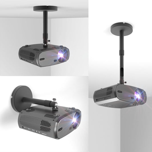 WEWATCH Mini trípode de escritorio PS102 de 6.3 pulgadas para proyector de  bolsillo con cabeza de bola de 360°, mango de trípode pequeño para cámara