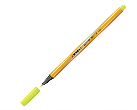 Stabilo Point 88 Pen Set 10 + 5 Neon