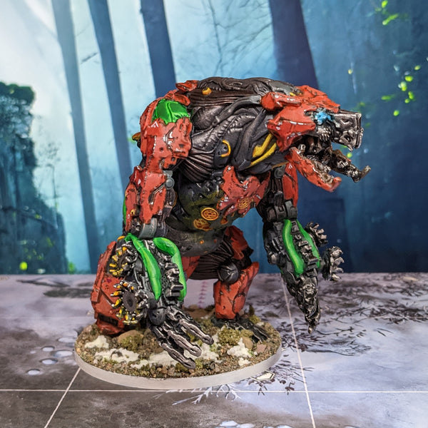 Horizon Zero Dawn Fireclaw painted Mini 