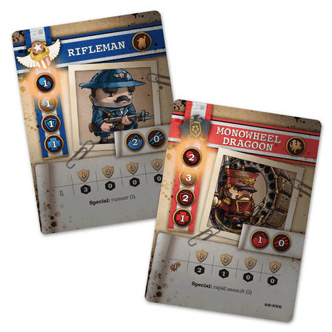 Rivet Wars: Reloaded Cards