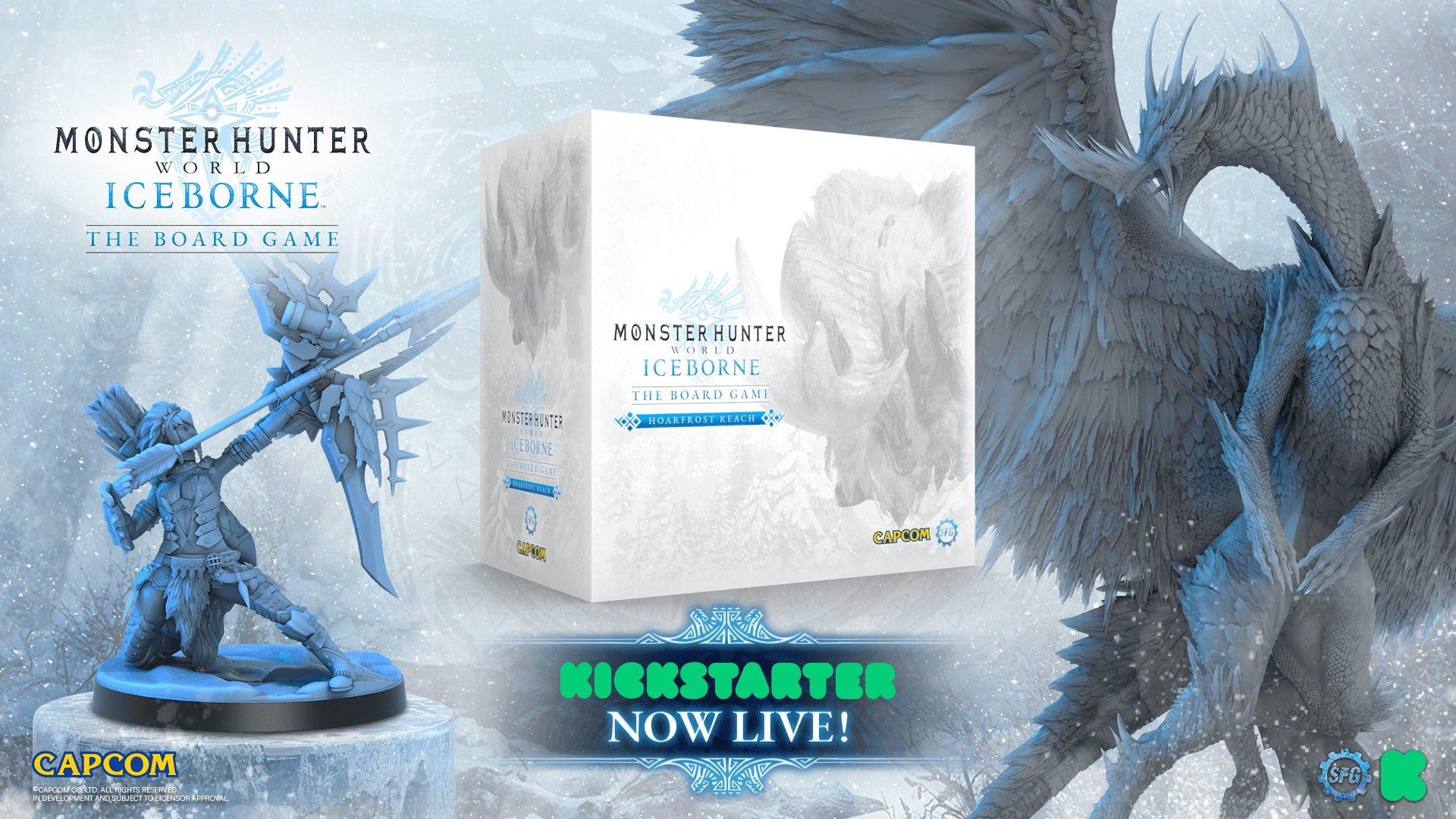 Monster Hunter World Iceborne: The Board Game by Steamforged Games Ltd —  Kickstarter