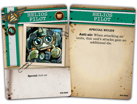 Rivet Wars: Reloaded Helios Card