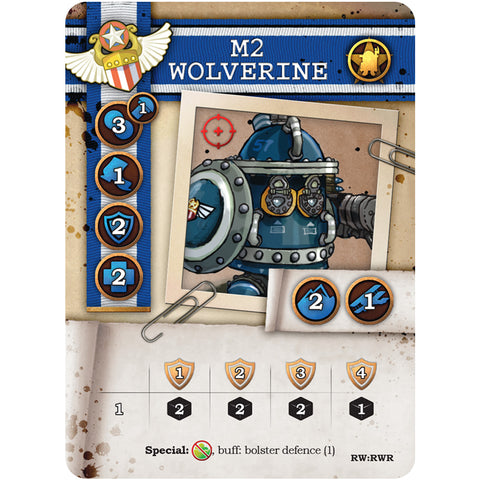 Rivet Wars: Reloaded M2 Wolverine Card