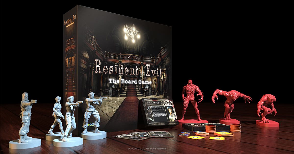 It looks like a Resident Evil 1 board game is on the way