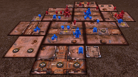 Rivet Wars: Reloaded Board Game Battle