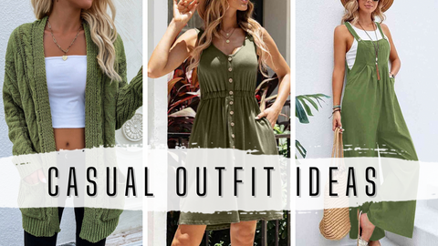 green casual outfit ideas