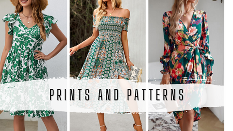 green print dresses