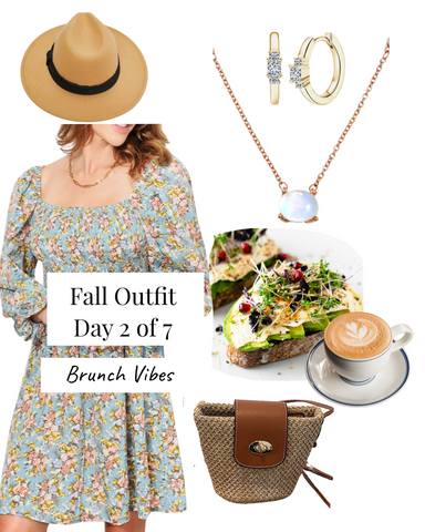 Brunch ready fall outfit