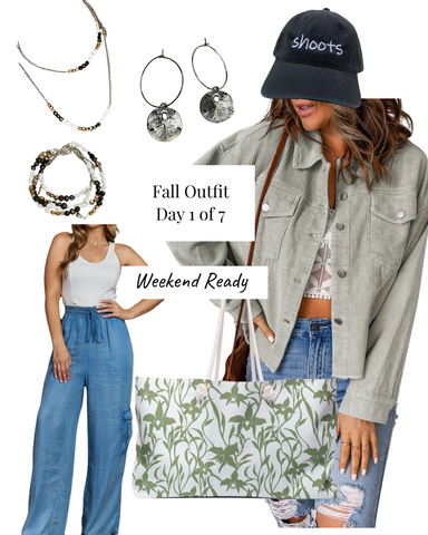 fall outfit weekend ready