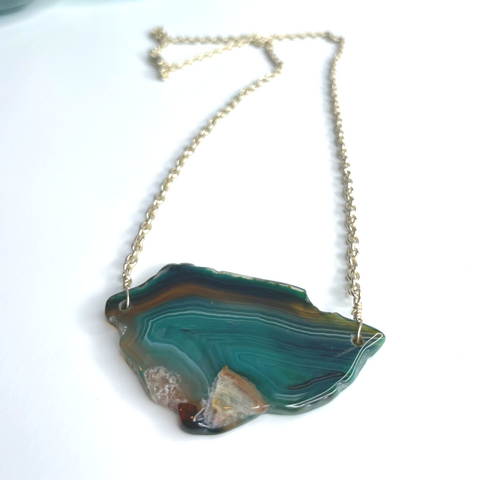 agate necklace