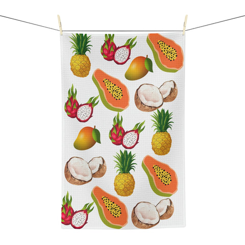 tropical fruit kitchen towel