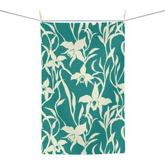 Kitchen Towel Coral Teal & Aqua Global Village Kailua – Global Village  Kailua Boutique