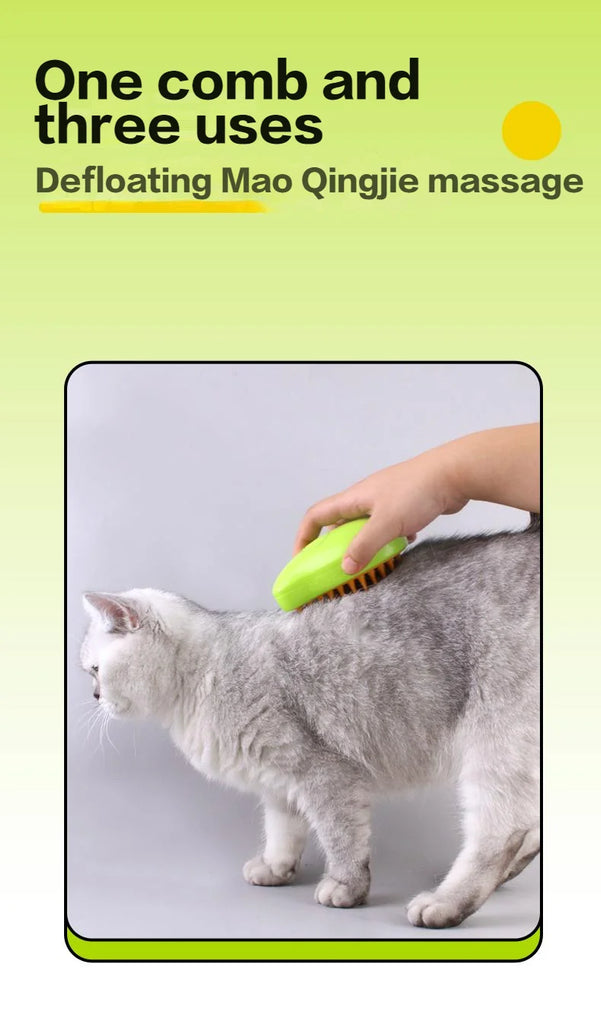 Cat grooming come with spray water