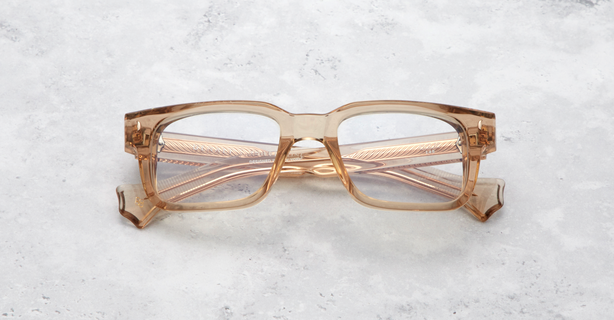 Liberty Travertine W. Gold Metal / Clear Lens