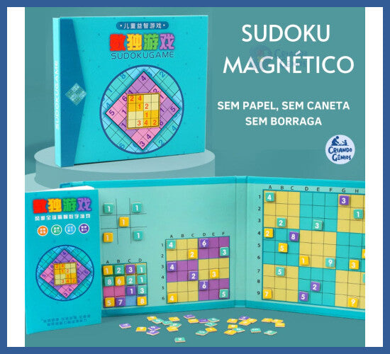 Sudoku Magnético - Sudoku 915 Combinações