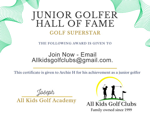 Junior Golf Hall of Fame