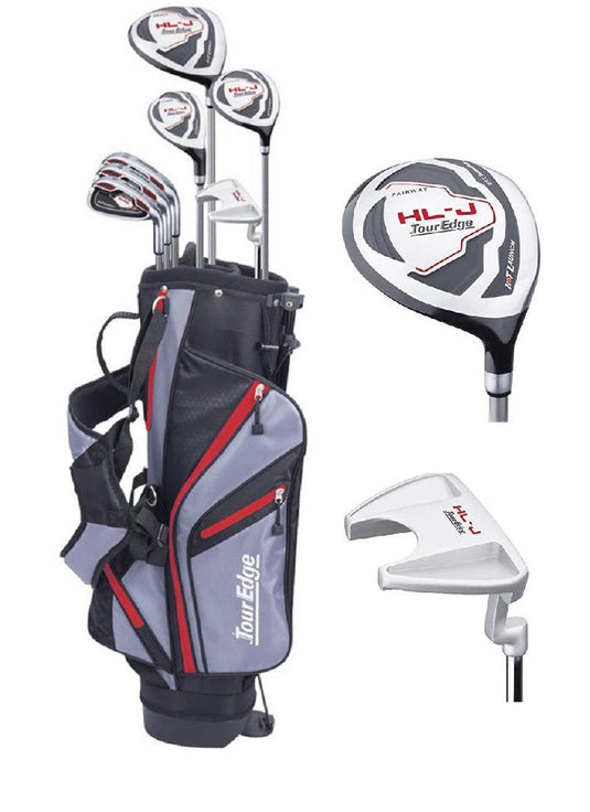 Tour Edge HL-J Junior 7 Club Golf Set for Ages 11-14 Blue