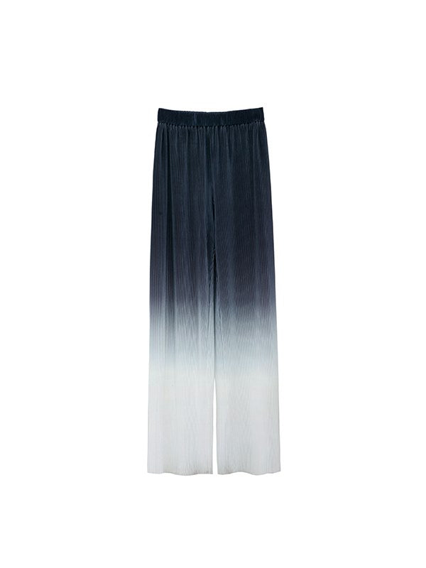 Niche Gradation Pleated Wide-leg Pants - UARE – ARCANA ARCHIVE