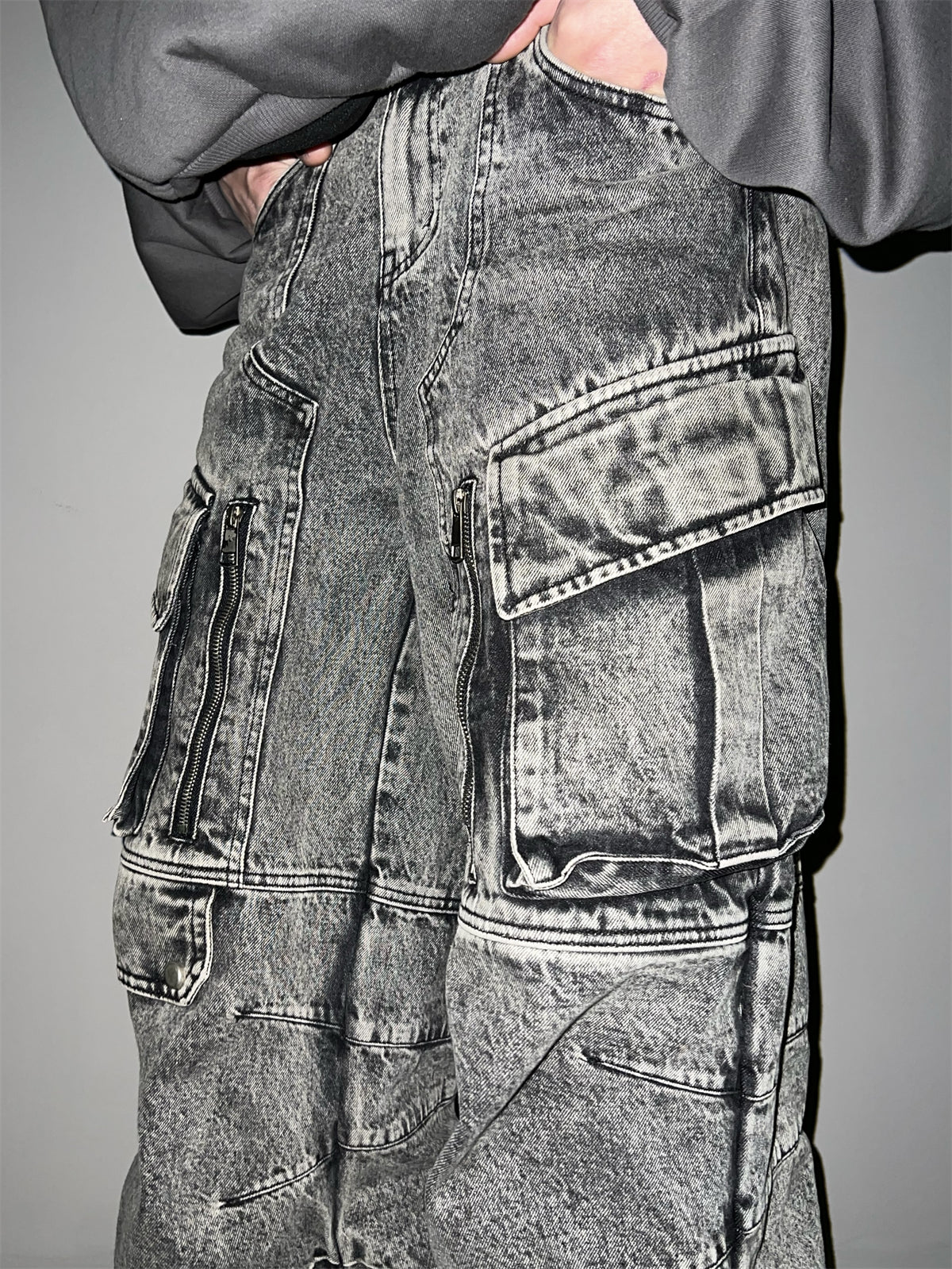 Work Style Multi-pocket Jeans カーゴパンツ Y2k | gulatilaw.com