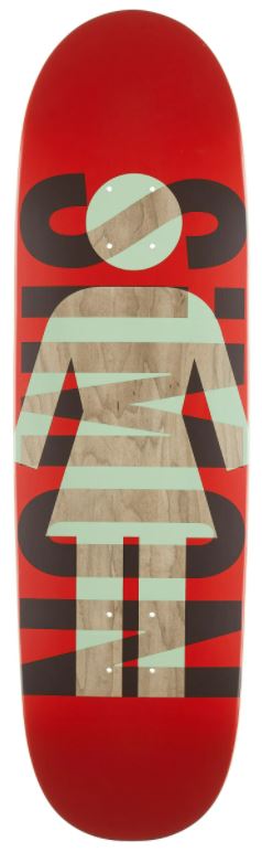 Girl Simon Bannerot OG Knockout Love Seat Skateboard Deck 9.0