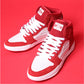Lakai Valentine's Day Telford Red, White UV Suede Skate Shoe