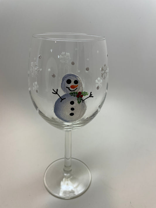 Christmas Lights Wine Glasses, Stemmed or stemless, Holiday Gift, Pain –  Pretty Strokes