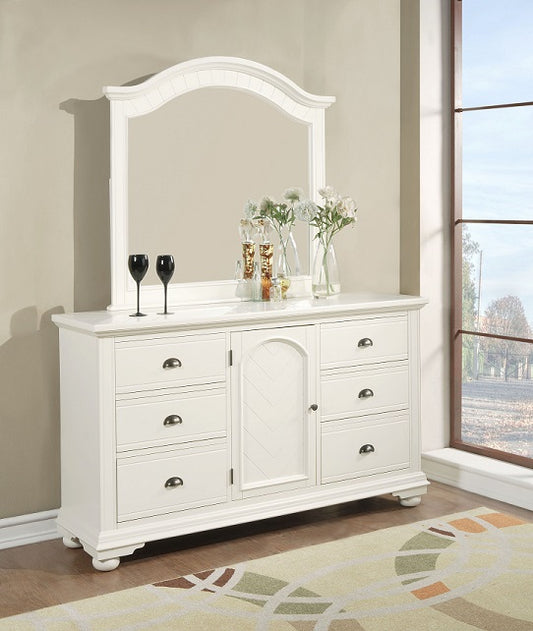 Louis Philippe White Dresser by Coaster – Dallas Furniture Online