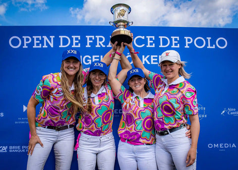 ROUGE ABSOLU Polo, vainqueurs de l'open féminin de France