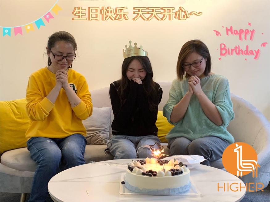 Higher's birthday party