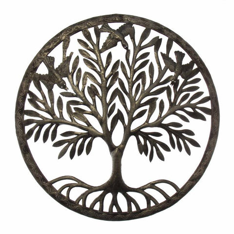Tree of Life in Ring Wall Art