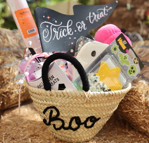 boo basket halloween treats and gifts