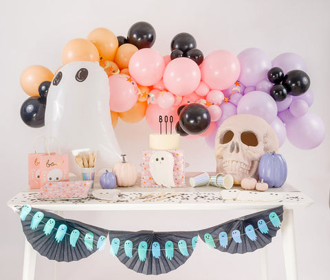 pastel halloween decorations