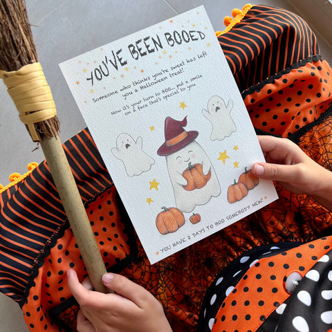 you have been booed halloween free printable