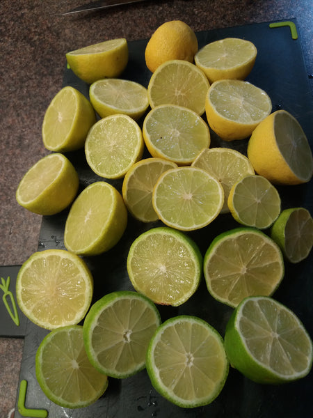 Image of cut limes