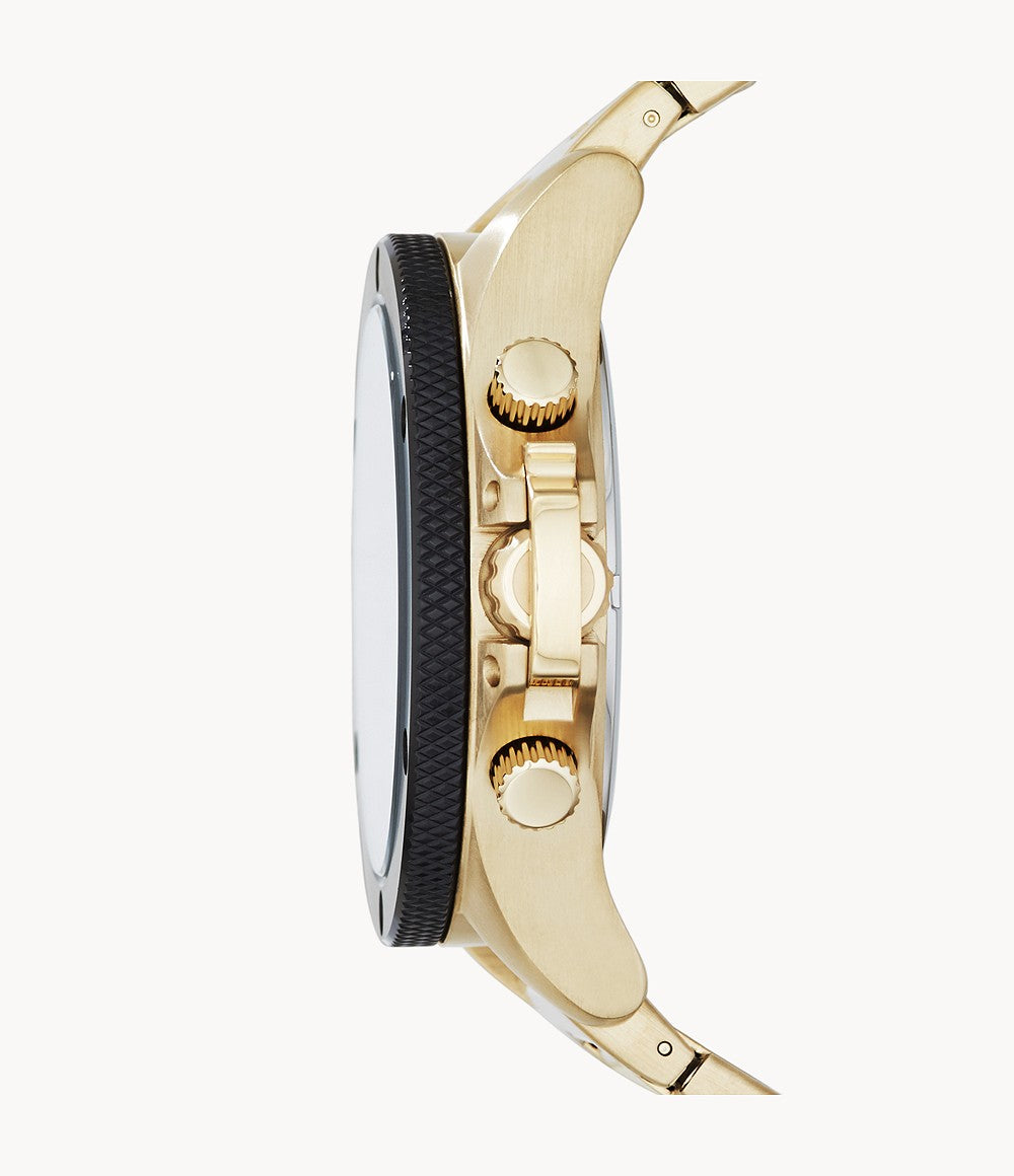 Armani Exchange Chronograph Gold-Tone Stainless Steel Watch - US SPORT  WATCHES INC | Quarzuhren