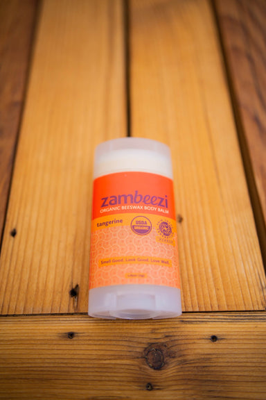 Tangerine Deodarant Body Balm with Beeswax