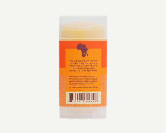 Tangerine Deodarant Body Balm with Beeswax