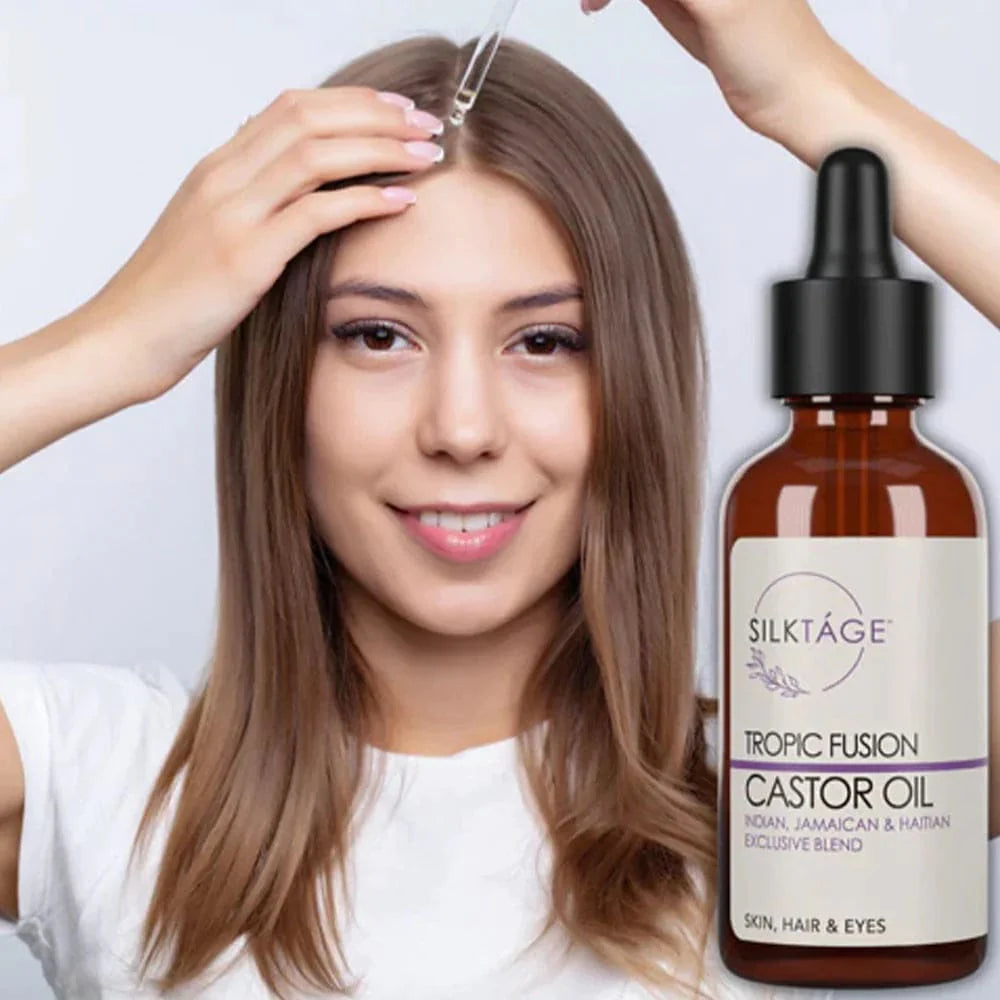 Hair brow and lashes benefits of Castor Oil