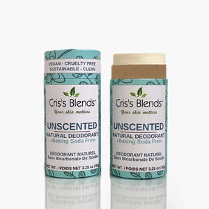 Unscented Natural Deodorant with Coconut Oil - Beautyologie
