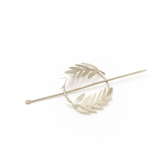 Silver Fern Hair Hoop