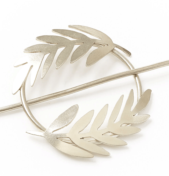 Silver Fern Hair Hoop